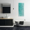 Stupell Industries Bathroom Rules on Turquoise, 20" x 48" - 2 of 4