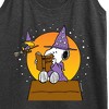 Women's - Peanuts - Sorcerer Snoopy Woodstock Graphic Racerback Tank - 2 of 4