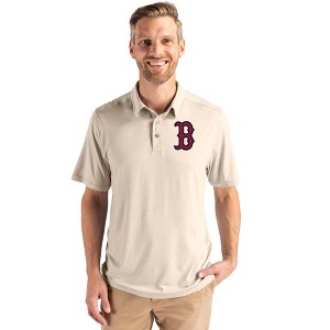 Boston Red Sox Cutter & Buck Coastline Epic Comfort Recycled Mens Polo - 1 of 1