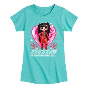 Girls' - LOL Surprise! - Spicy Babe Fitted Short Sleeve Graphic T-Shirt - 1 of 4