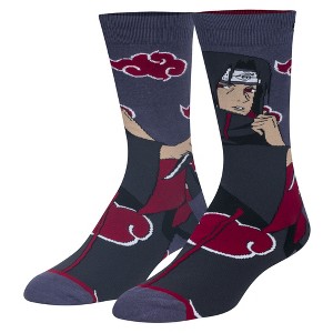 Odd Sox, Itachi, Funny Novelty Socks, Large - 1 of 4