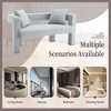 NicBex 51.2 Inch Loveseat,Modern Chenille Small Loveseat Sofa with 2 Pillows,Comfy Upholstered 2-Seater Couch for Living Room,Bedroom - 4 of 4