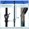 Okak 9 Ft Outdoor Patio Umbrella,Table Umbrella for Patio,Market Umbrella Outdoor with Crank,UV protection&Waterproof,Base Not Included - 3 of 4