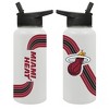 NBA Miami Heat Retro Wave Thirst Water Bottle - 32oz - 3 of 4
