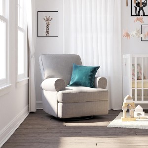 Baby Relax Tiana Nursery Swivel Glider Recliner Chair - 1 of 4