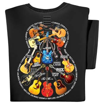 Collections Etc Famous Country Guitars Tee