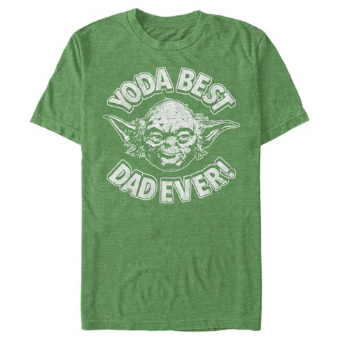 Men's Star Wars Father's Day Yoda Best Dad Ever T-shirt - Kelly Heather ...