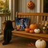 Tramull Halloween Throw Pillow, 14x14 Inch Indoor Outdoor Decorative Pet Theme Pillow - 2 of 4