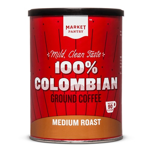 Columbian Medium Roast Ground Coffee 10 3oz Market Pantry