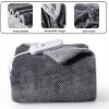 Heated Blanket, Flannel Electric Blanket, Soft Thick Heated Throw for Couch with 5 Heat Settings & 4H Auto Shut Off - 2 of 4