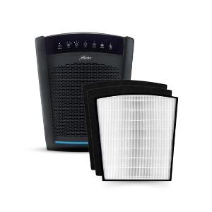 Hunter HP850 Air Purifiers for Home Large Room and Bedroom. UV Value Bundle w/Extra Filter - 1 of 4