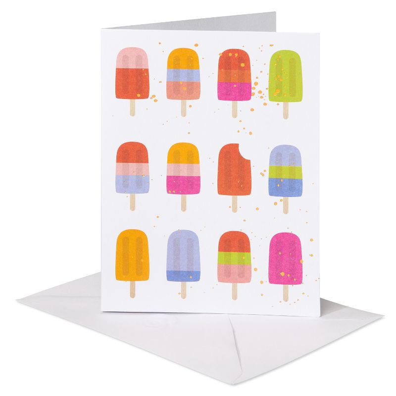 10ct Blank All Occasion Cards Popsicles, 2 of 7