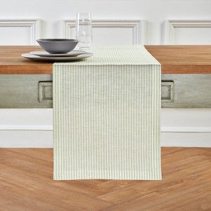 Solino Home Striped Linen Table Runner | Narrow Stripe - 1 of 4
