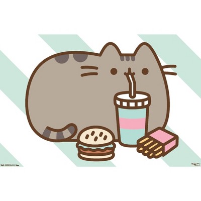 Trends International Pusheen - Food Unframed Wall Poster Prints : Target