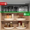 LunaLulinlk Lazy Susan Organizer Kitchen Organization, 10 Inch Lazy Susan Turntable for Cabinet, Pantry, Refrigerator and Table (4 Pack) - 2 of 4