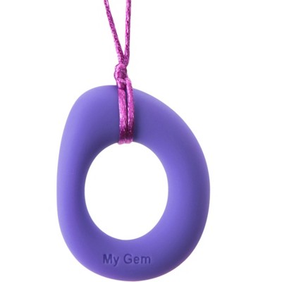 Chewigem Eternity Chewable Pendant, Purple