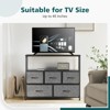 ALEXOUN Drawers Dresser for Bedroom,Storage Drawer Unit with Fabric Bins,Sturdy Metal Frame,Wood Tabletop for Guest Room,Entryway - 2 of 4