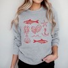 Simply Sage Market Women's Graphic Sweatshirt Fisherman Collage - 2 of 4