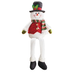 Collections Etc Festive Snowman Sitters - 1 of 4