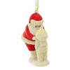 Snowbabies 3.5 Inch A Visit With Santa Ornament Christmas Gifts Wishlist Tree Ornaments - 3 of 3