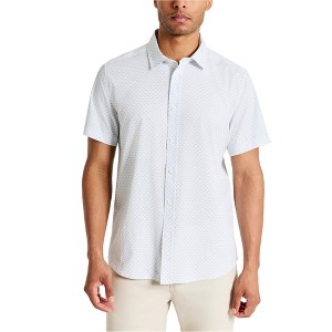 Kenneth Cole Mens Geometric Button Up Shirt - 1 of 1