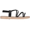 Fifth & Luxe Cute Strappy Sandals For Women - Comfortable Beach Sandals For Women, Casual and Dressy Flats with Braided Outsole - 2 of 4