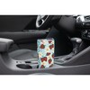 Elanze Designs 20 oz Stainless Steel On the Go Insulated Travel Tumbler With Push Top Lid, Strawberry & Daisy Print Sky Blue - 3 of 4