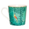 Sara Miller London India Elephant’s Oasis Mug - 12oz Fine China Cup in Jade Green with 22ct Gold Accents, Collectible Tableware - 3 of 4