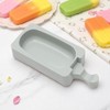 Unique Bargains Popsicles Mould Oval Shape Comes with 20 Stick Hand Washable 2.17"x5.71" 1 Pc - 2 of 4