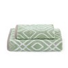 Modern Threads Oxford 6-pc Yarn Dyed Jaquard/Solid Towel Set - 3 of 4