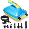 Joyfy Electric Air Pump Inflator, 20 PSI Dual-Stage Inflation with Auto-Off Function for SUP Boards Kayaks Air Mattresses Pool Inflatables - 2 of 4