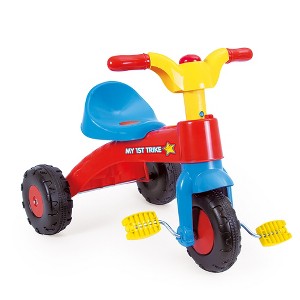 Dolu Trike for Toddlers, Tricycle for Kids Ages 2-5, Ride-On Toy with Horn, Red - 1 of 1