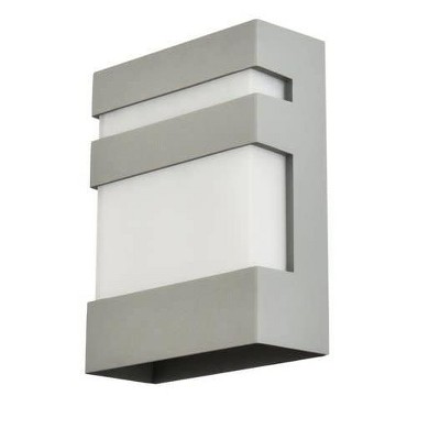 Elegant Lighting Raine Integrated LED wall sconce in silver