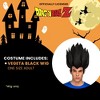 Kroeger Inc. Dragon Ball Z Vegeta Wig One Size Adult - 4 of 4