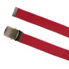 CTM Cotton Web 1.5 Inch Adjustable Military Buckle Belt - 2 of 4