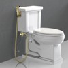 Cobbe Handheld Sprayer Kit for Personal Hygiene and Cleaning Bidet Sprayer for Toilet with Hose Brushed Gold - 2 of 4