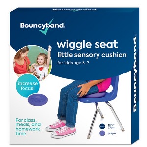 Bouncyband® Little Wiggle Seat Sensory Cushion, Purple - 1 of 4