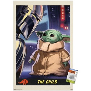 Trends International Star Wars: The Mandalorian - Child Number 11 Unframed Wall Poster Prints - 1 of 4