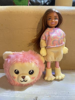 Barbie Chelsea Cutie Reveal Cozy Cute Tees Series Lion Doll : Target