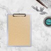 JAM Paper 9" x 12.5" Aluminum Clipboards with Low Profile Metal Clip - Letter Size - Silver: Desk Organizer, Stationery - 4 of 4