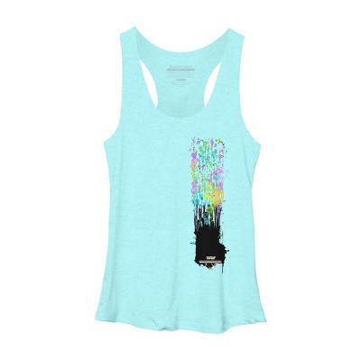 Women's Design By Humans My piano By Sebasebi Racerback Tank Top