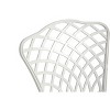 Sapphtopaz Outdoor Patio Furniture Bistro Set Patio Aluminum Hollow Design Bar Lounge Table and Chairs Set for Small Garden, Outdoor, Terrace - 4 of 4