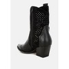Prosia Woven Cowboy Boots Women - 3 of 4