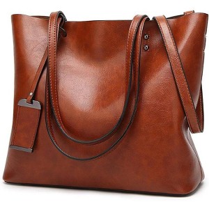 Women Top Handle Satchel Handbags Shoulder Bag Messenger Tote Bag Purse - 1 of 4