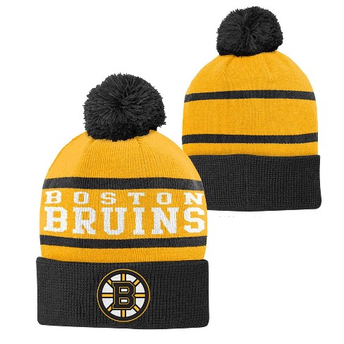 Boston Bruins NHL Two Tone Brain Freeze Cuff - 47 Brand beanie
