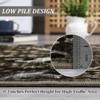 Coolmee Area Rug for Living Room, Washable Rug Low Pile Retro Accent Floral Rug Non-Slip Foldable Carpet for Bedroom, Dining Room - 4 of 4