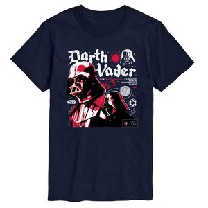 Men's - Star Wars - Darth Vader Zine Short Sleeve Graphic T-Shirt - 1 of 3