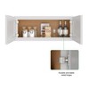 LOVMOR in Plywood Soft-Close Kitchen Wall Cabinet with 2 Doors for Kitchen, Bathroom, Living Room,Study - 3 of 3