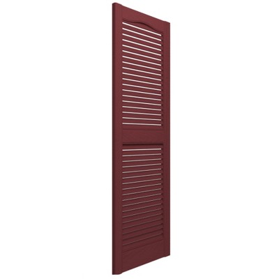 Bordeaux 63" x 14.5" Vinyl Louvered Shutters
