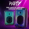 Portable 8" Karaoke Speaker with Wirlss Microphne - 3 of 4